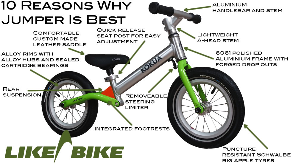 10 Reasons why LIKEaBIKE Jumper is the best!